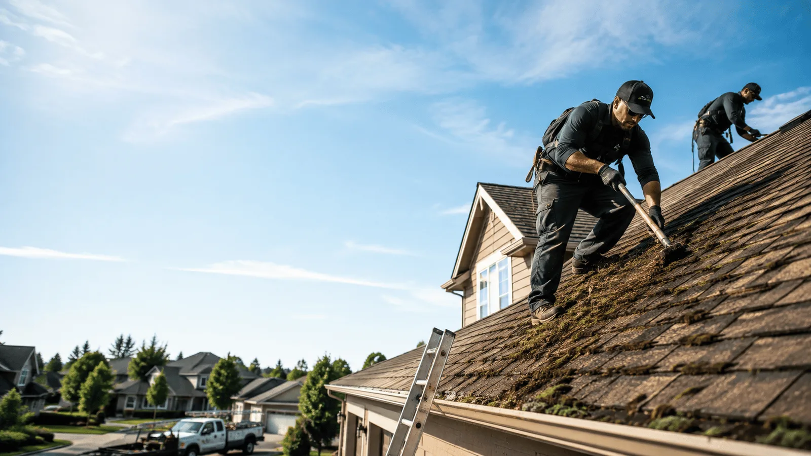 Roof Moss Removal in Grapevine, TX near me